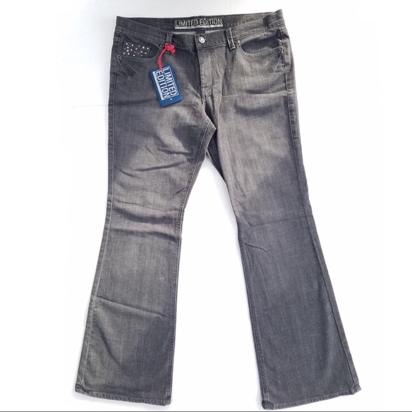 NY&Co Limited Edition Bling Gray Wash Jeans - Picture 3 of 4